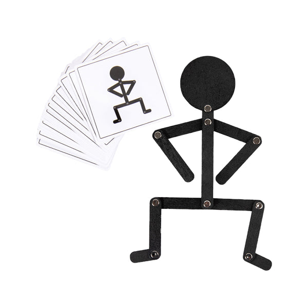 Sports Small Wooden Man Toys Educational Toys for Children
