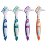 4Pcs Double Sided Denture Brushes for False Teeth Cleaning