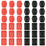 36 PCS Adhesive Mounts for Gopro Hero Series Flat and Curved Mounts for Action Camera