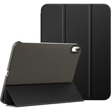 Tri-Fold Smart Cover Auto Wake Sleep Compatible Case for iPad 10th 11th Gen A16 Black