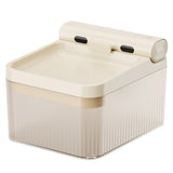 4L Automatic Cat Water Fountain Rechargeable with Sensor Apricot