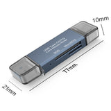 USB 3.0 Multifunctional Memory Card Reader Micro SD/SD Card Adapter for PC Tablet Camera