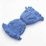 Replacement Cotton Mop Head Loop-End Detachable for Home Hotel Office Use Blue
