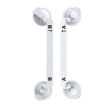 Adjustable Suction Cup Mount Compatible with Starlink Mini with Sunroof Car Window White