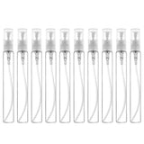 10 PCS 10ml Glass Perfume Atomizer Pump Cosmetic Spray Bottles