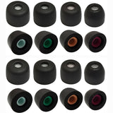 16 Pcs Memory Foam Eartips Compatible with Sony WF 1000XM6 XM5 XM4 Earbuds Black