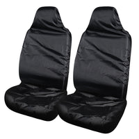 Universal Front Car Seat Covers Pair – Waterproof and Easy-Clean Seat Protectors