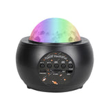 Star Projector Night Light Bluetooth Speaker with 10 Color Modes