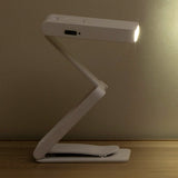 Rechargeable Mini Foldable Clip-On Book Light – Desk Reading Lamp