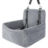 Booster Seat Dog Auto Seats for Small Medium Dogs Gray