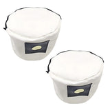 2PCS Reusable Cloth Dust Bag for Numatic Henry Hetty James Vacuum Cleaner