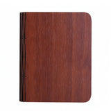 Foldable LED Book Lamp USB Rechargeable Creative Table Lamp Brown