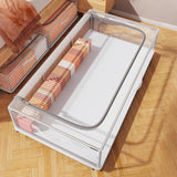 Under Bed Storage Containers with Wheels Drawers for Shoes Clothes and Blankets