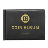 312 Pockets Coin Collection Book Holder for Collectors Coins Stamps Badges Cards