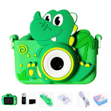 Dinosaur Digital Camera Dual Lens HD Video Camera with 32GB Memory Card