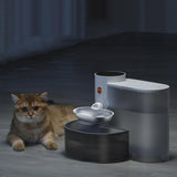 Smart Automatic Pet Water Fountain – Stainless Steel Bowl Rechargeable Dispenser
