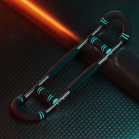 Adjustable Twister Arm Exerciser Spring Workout Bar Exercise Strengthener Home Fitness Equipment