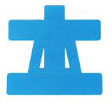 20PCS Precut Shoulder Kinesiology Tape – Elastic Sports Support Tape Blue