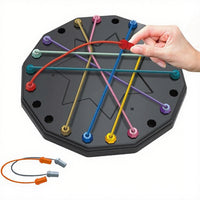 Educational Rope Untangling Puzzle Board Game for Kids and Adults Brain Training