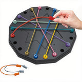 Educational Rope Untangling Puzzle Board Game for Kids and Adults Brain Training