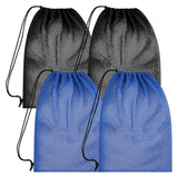 4 Pcs Mesh Gear Bag for Snorkel Large Mesh Swim Bag for Snorkeling Trip  Wetsuits Swimming