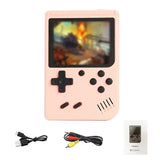 Built-in 500 Classic Games Gameboy Handheld Retro Video Game Console Kids Toy Pink