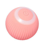 USB Rechargeable Interactive Cat Toy Ball – Smart Rolling Design for Indoor Cats Pink