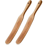 2 PCS Wooden Spatulas for Sourdough Baking & Cooking