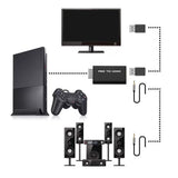 PS2 To HDMI Converter Adapter With USB Power Cable Supports All PS2 Display Modes