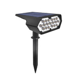 Solar Spot Lights 108 LED Lawn Landscape Garden Outdoor Pathway Fence Spotlight