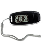 3D Pedometer with Backlight Walking Step Counter with Removable Clip and Strap Step Tracker