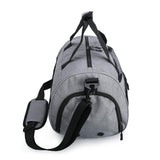 30L Travel Duffel Bag Water-Resistant  Gym Bag with Shoes Compartment