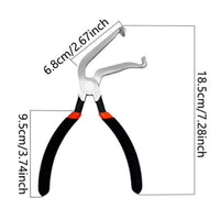 2Pcs Electrical Disconnect Pliers for Cars Fuel Line Petrol Clip Pipe Pliers Automotive Hose Disconnect Tools