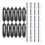 12Pcs Wall Mount Bracket Hangers Skull Hanger for Deer Elk Mule Antelope Coyote Head Decor