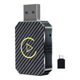 Wireless CarPlay Android Auto Adapter Plug and Play USB Car Dongle Connect Box