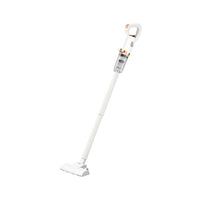 Cordless Electric Stick Vacuum Cleaner Handheld Vacuum Cleaner for Car Carpet Cleaning White