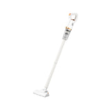 Cordless Electric Stick Vacuum Cleaner Handheld Vacuum Cleaner for Car Carpet Cleaning White