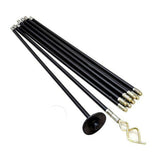 12 PCS Drain Clean Rod Set Flexible Plunger Connector DIY Universal Cleaning Tool