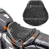 Motorcycle Gel Seat Cushion for Comfortable Long Rides
