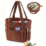 Corduroy Yarn Craft Bag