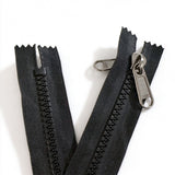 Heavy Duty Double Slider Resin Zipper 140cm for Tent Sleeping Bag