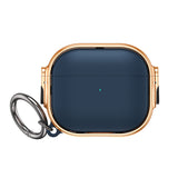 Shockproof Armor Protective Case for AirPods 4th Generation Durable TPU and PC Case Blue