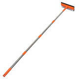 2PCS 2 in 1 Squeegee Window Cleaner with Long Handle for  Glass Shower