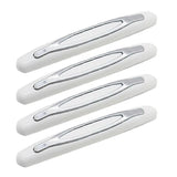 4Pcs Universal Car Door Edge Protector Anti Scratch Guard Anti-collision Strips White