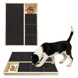 Dog Durable Wooden Nail Scratch Pad Portable Multi-Functional Nail Care Boards for Indoor/Outdoor Training
