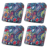 4Pcs Patio Cushion Covers Stretch Outdoor Couch Cushions For Sofa Chair Seat Cover Style 1