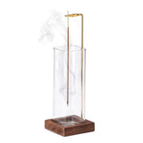 Hanging Incense Burner with Glass Ash Catcher