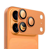 iPhone 17 Pro Max Full Coverage Camera Lens Protector Orange