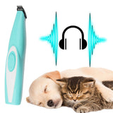Mini Pet Hair Trimmer with LED Light for Paw & Face Grooming