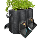 2Pcs 15 Gallon Potato Grow Bags with Unique Harvest Window & Visible Window